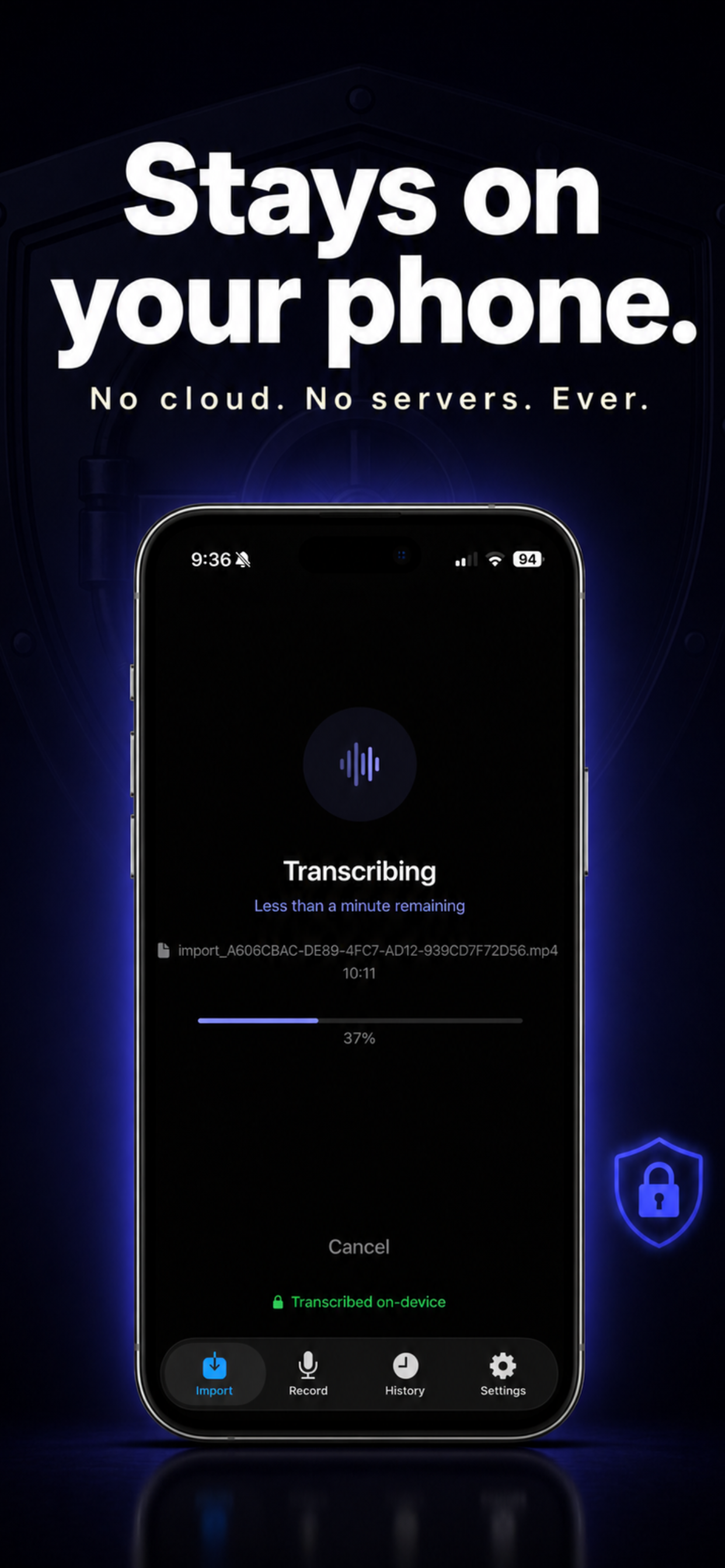 Echo Chamber: AI Transcription