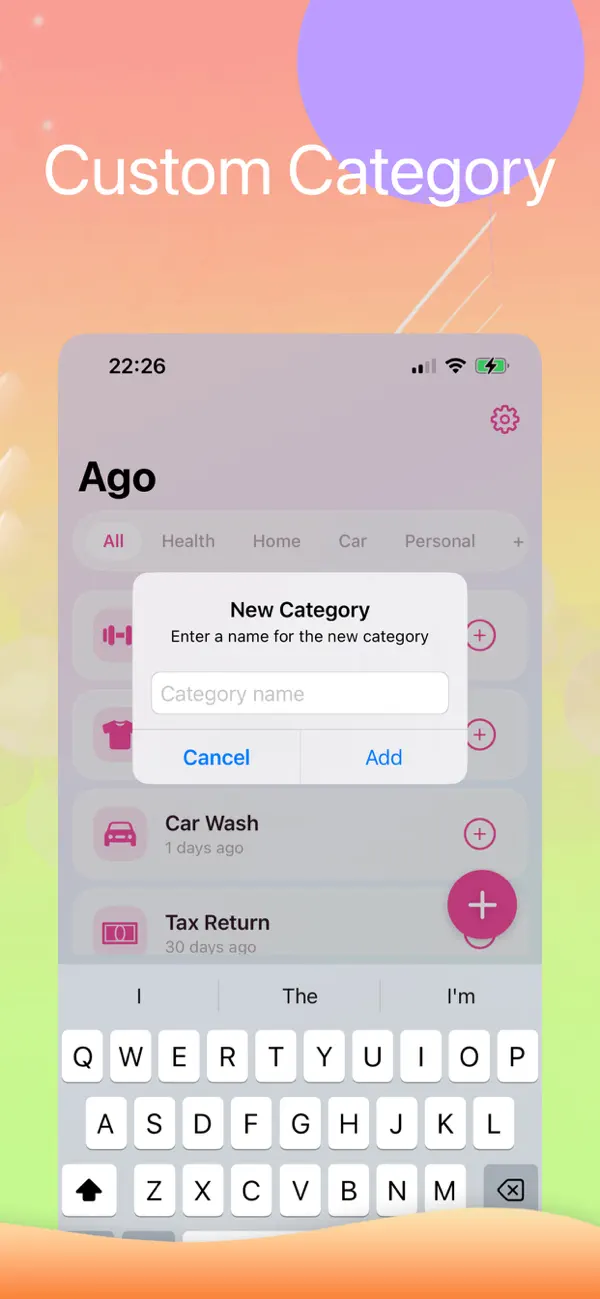 Screenshot #2 pour Ago — Track Life, Not Habits