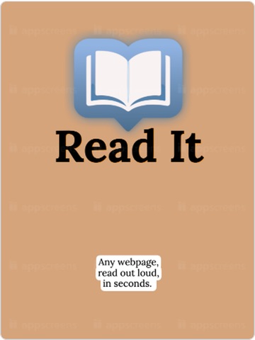 Read It: Audio Articles iPad screenshot