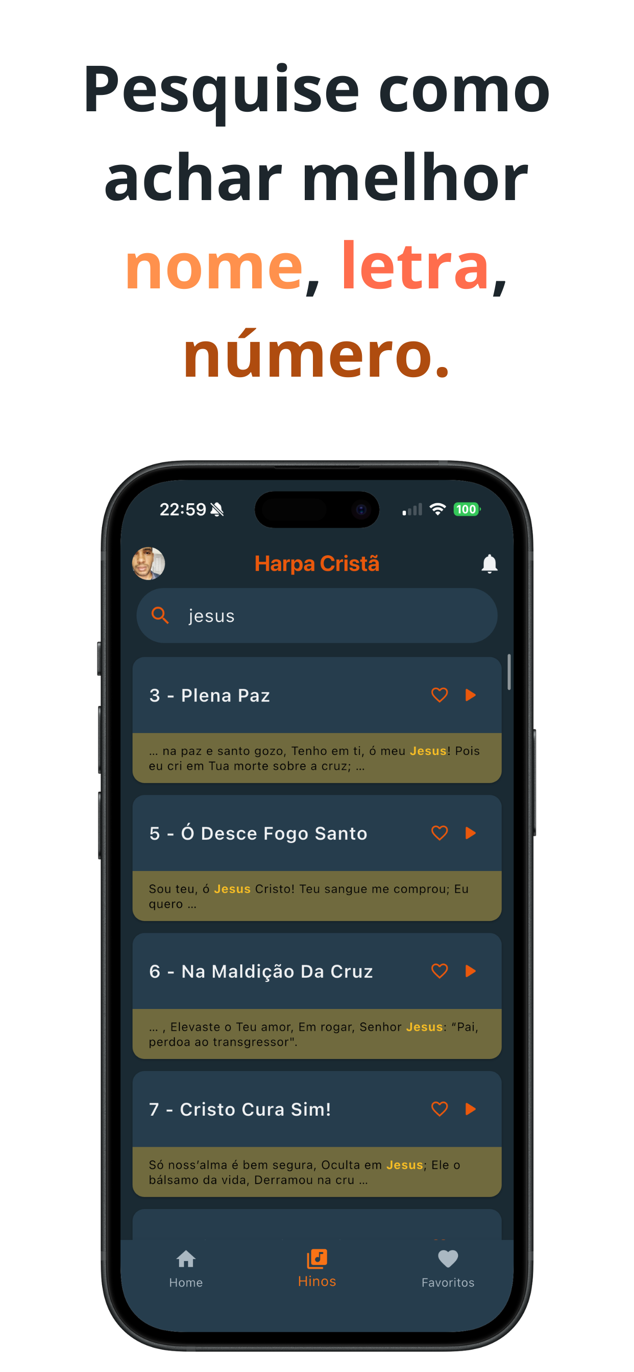 Harpa Cristã: letra e áudio screenshot 3