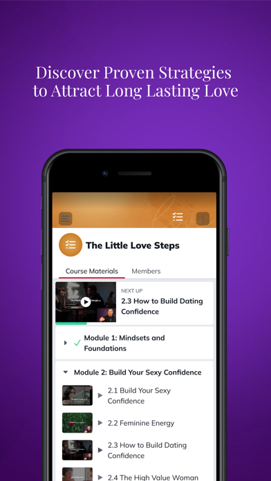 Screenshot 1 of Love Strategies App