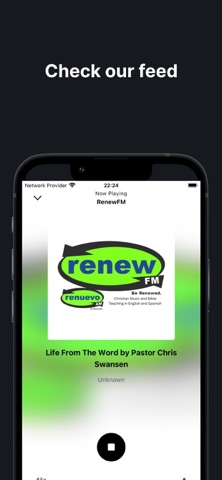 RenewFM screenshot