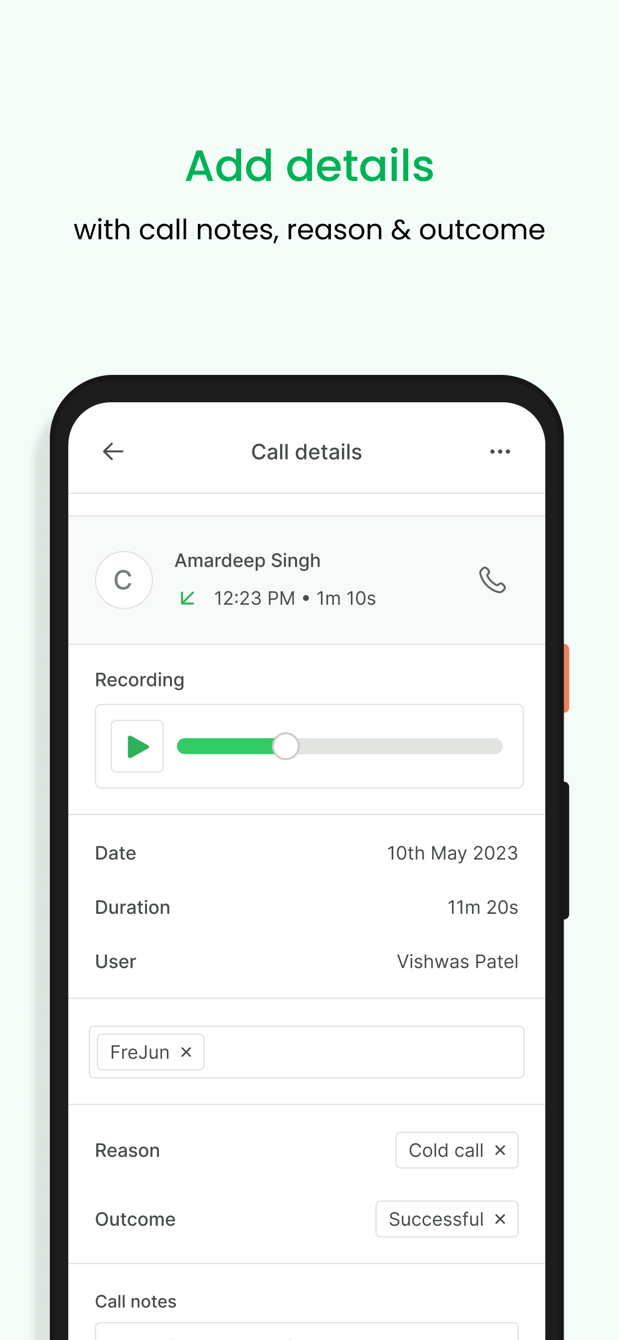 FreJun Dialer screenshot 3