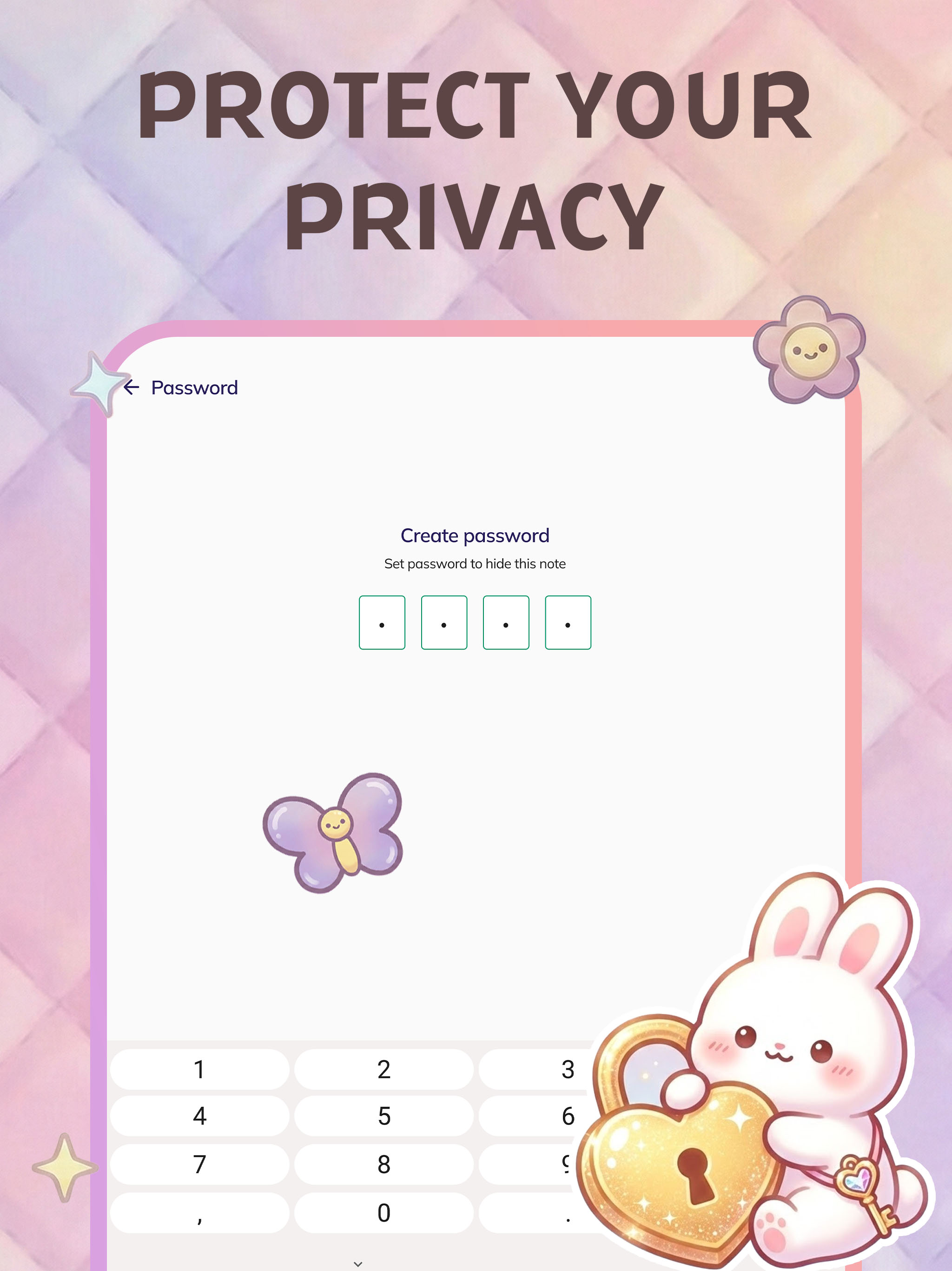 Diary with Password: Calendar screenshot 11
