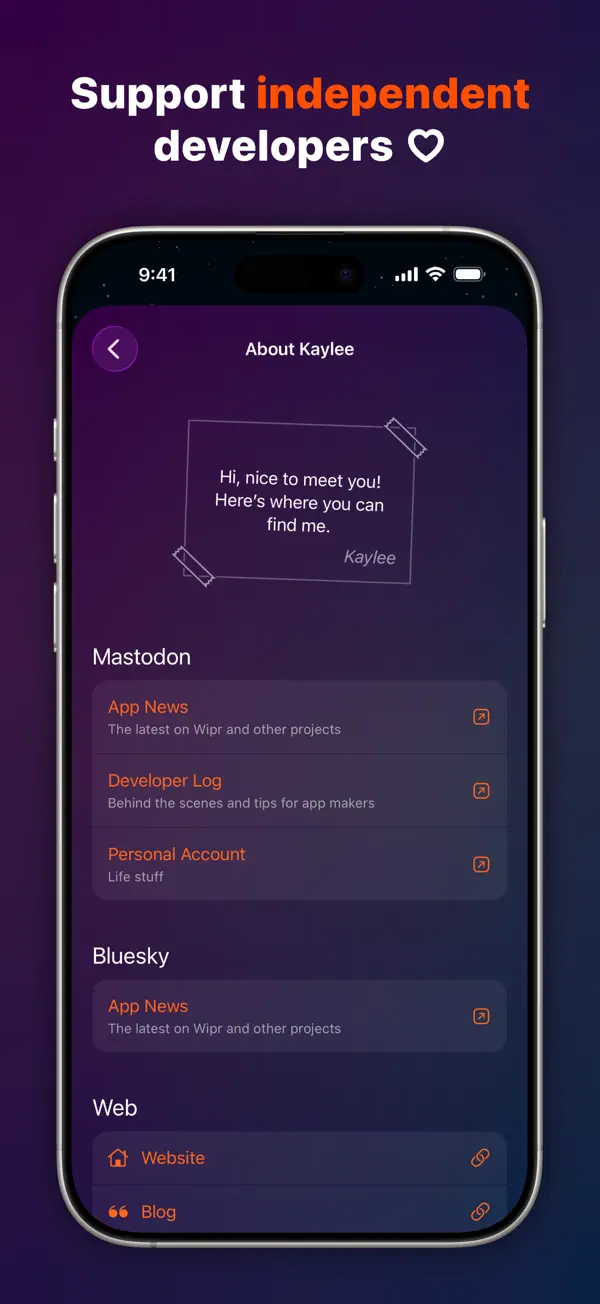 Wipr 2 iPhone App Screenshot 4 – Dienstprogramme
