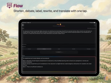 Russet: OpenRouter & Local AI iPad screenshot