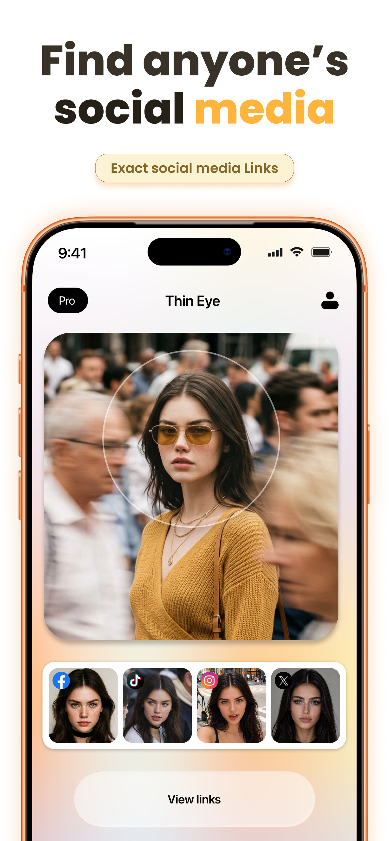 Thineye - AI Face Search Lens screenshot 4