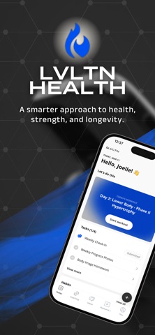 LVLTN Health iPhone screenshot