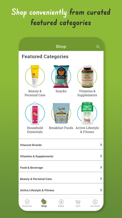 Vitacost Screenshot