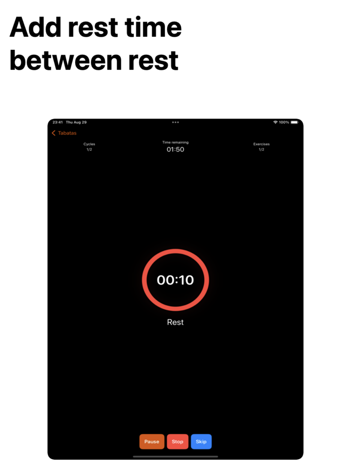 Tabata Timer - Circuit train