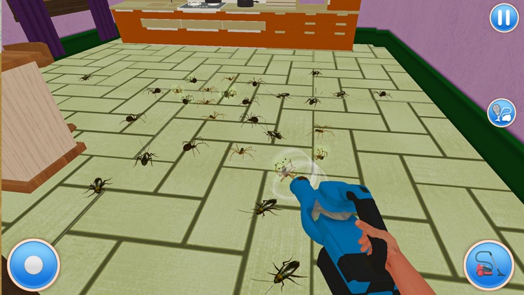 Pest & Bug Cleaning Games 3D