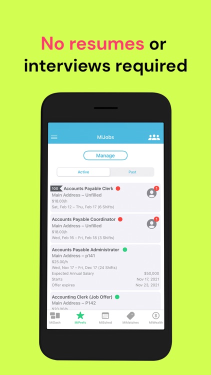 AmbiMi · Job Matching & Search