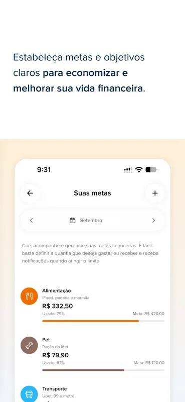 budgi: Finanças com IA screenshot 5 of 6
