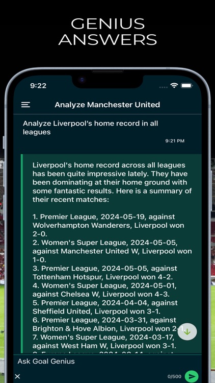 Goal Genius - Soccer stats GPT screenshot-6