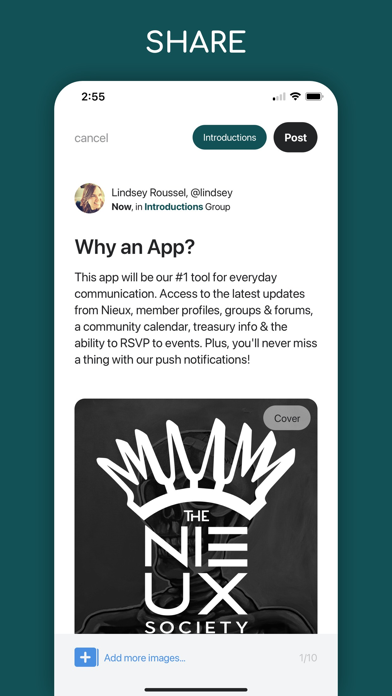 Nieux Society Screenshot