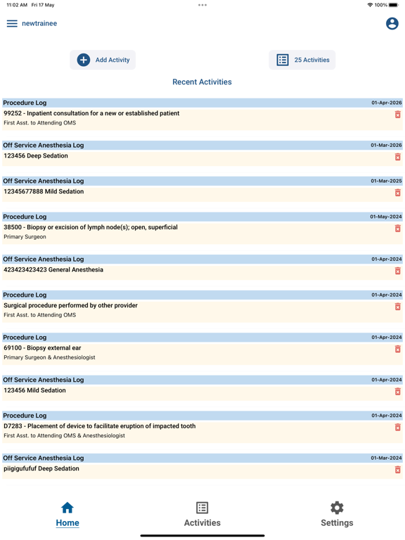 Screenshot #5 pour OMS Resident Surgical Log