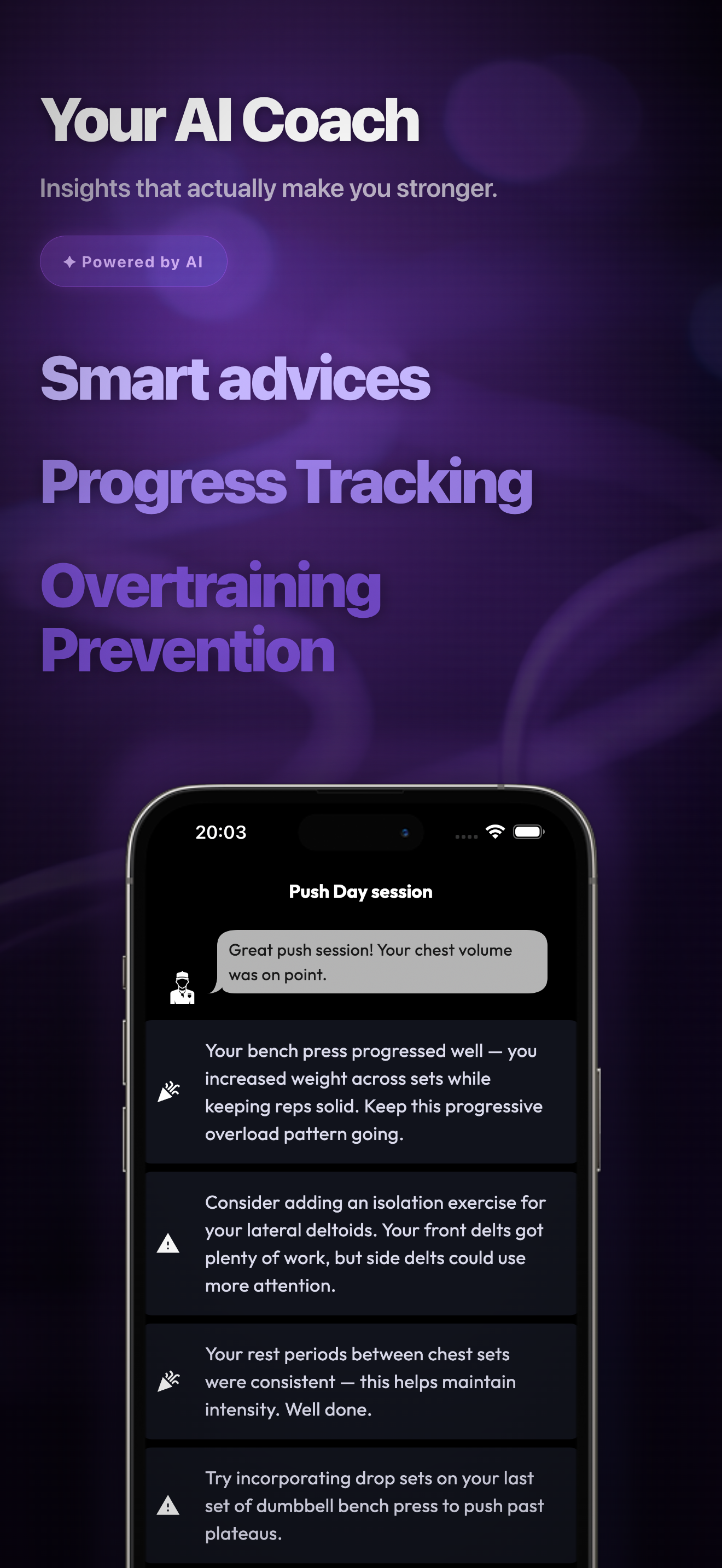 Heft: Workout Strength Tracker screenshot 3