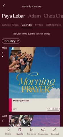 Trinity Christian Centre App iPhone screenshot