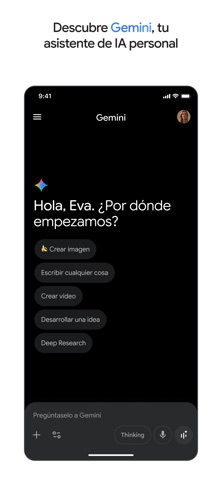 Google Gemini App Store preview screenshot 3
