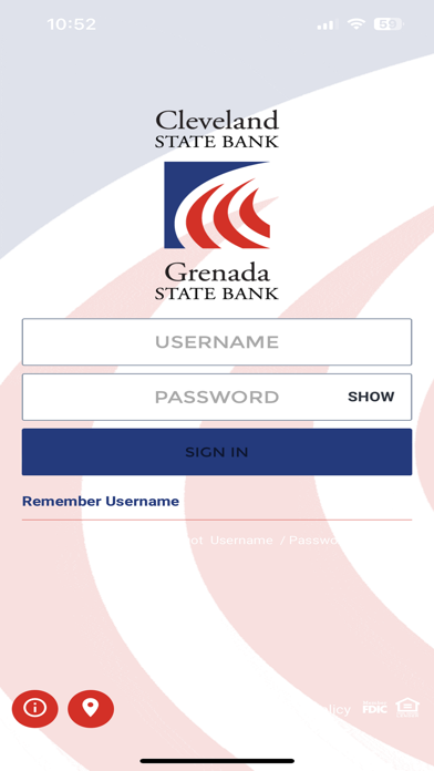 Cleveland State Bank ME Screenshot