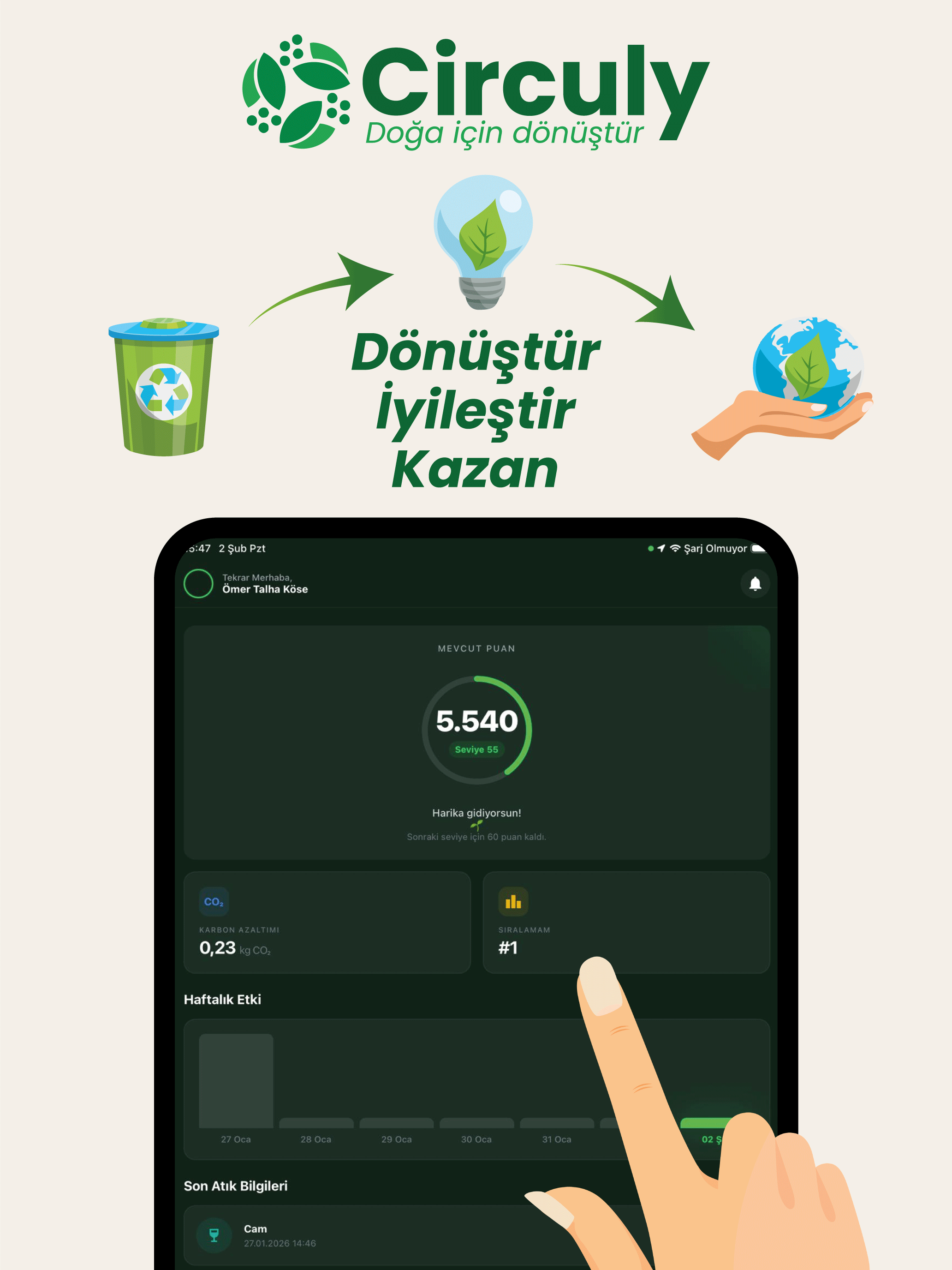 Circuly - Dönüştür, Kazan screenshot 6