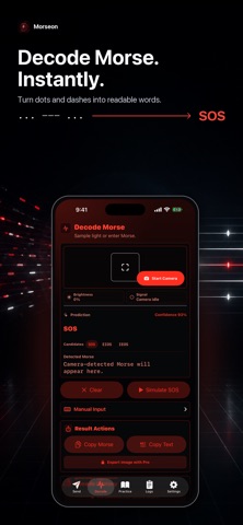 Morseon - Morse Code Toolkit Screenshot 2 of 7