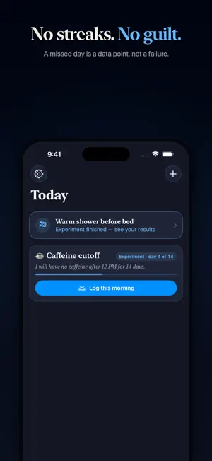 Sleep Habits: N of 1 screenshot 4