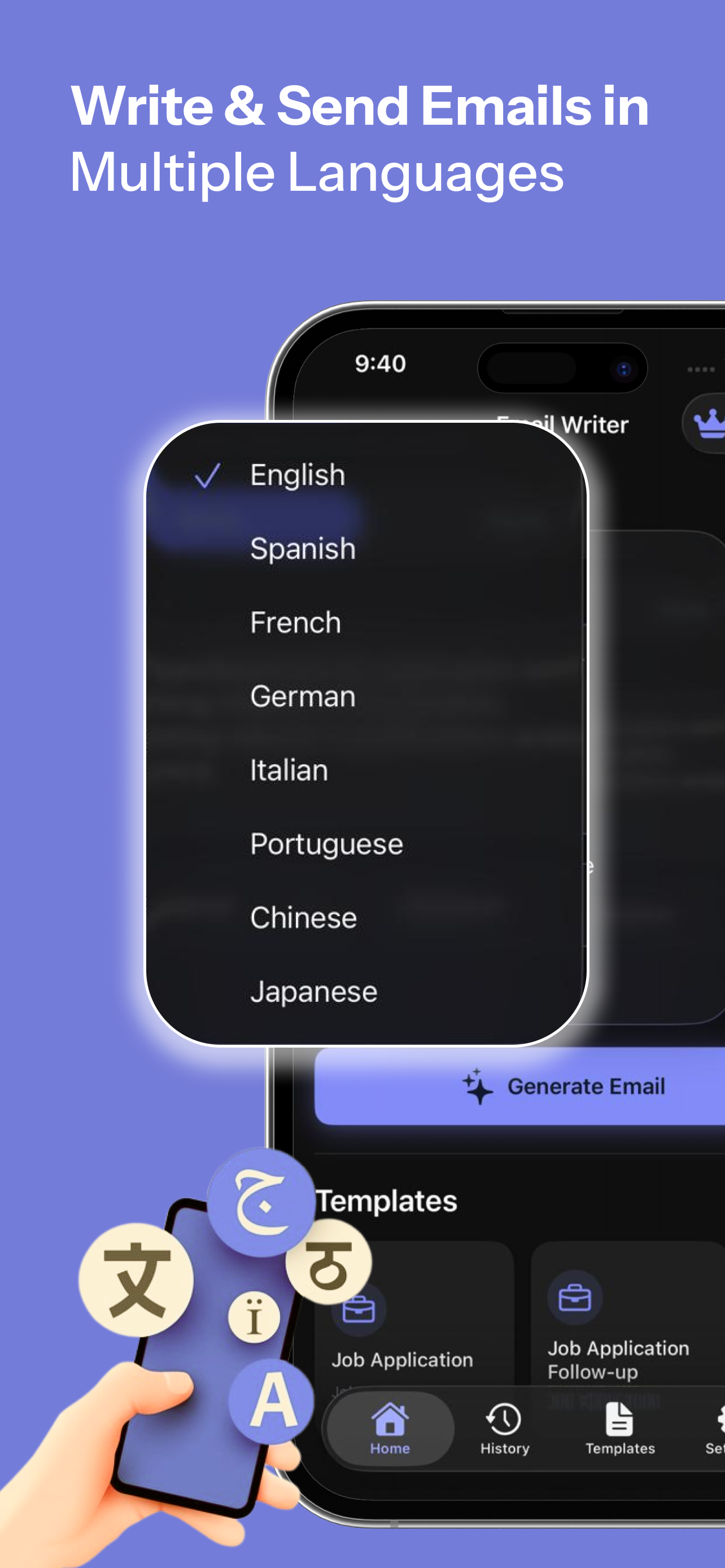 Email Generator & Writer