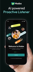 Modus: AI Meeting Assistant screenshot