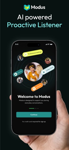 Modus: AI Meeting Assistant Screenshot 1 of 10