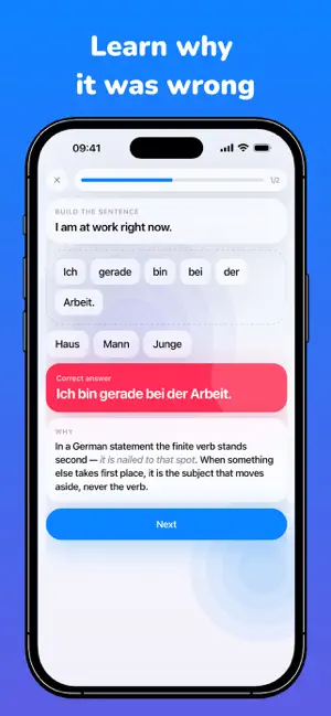 Klar: German Learning App screenshot 3