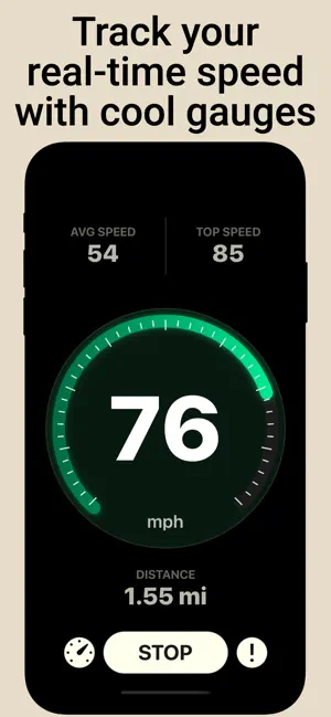 Speedometer GPS Alerts - DashX screenshot 1