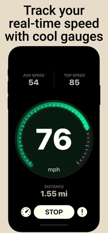 Speedometer GPS Alerts - DashX Screenshot 1 of 4