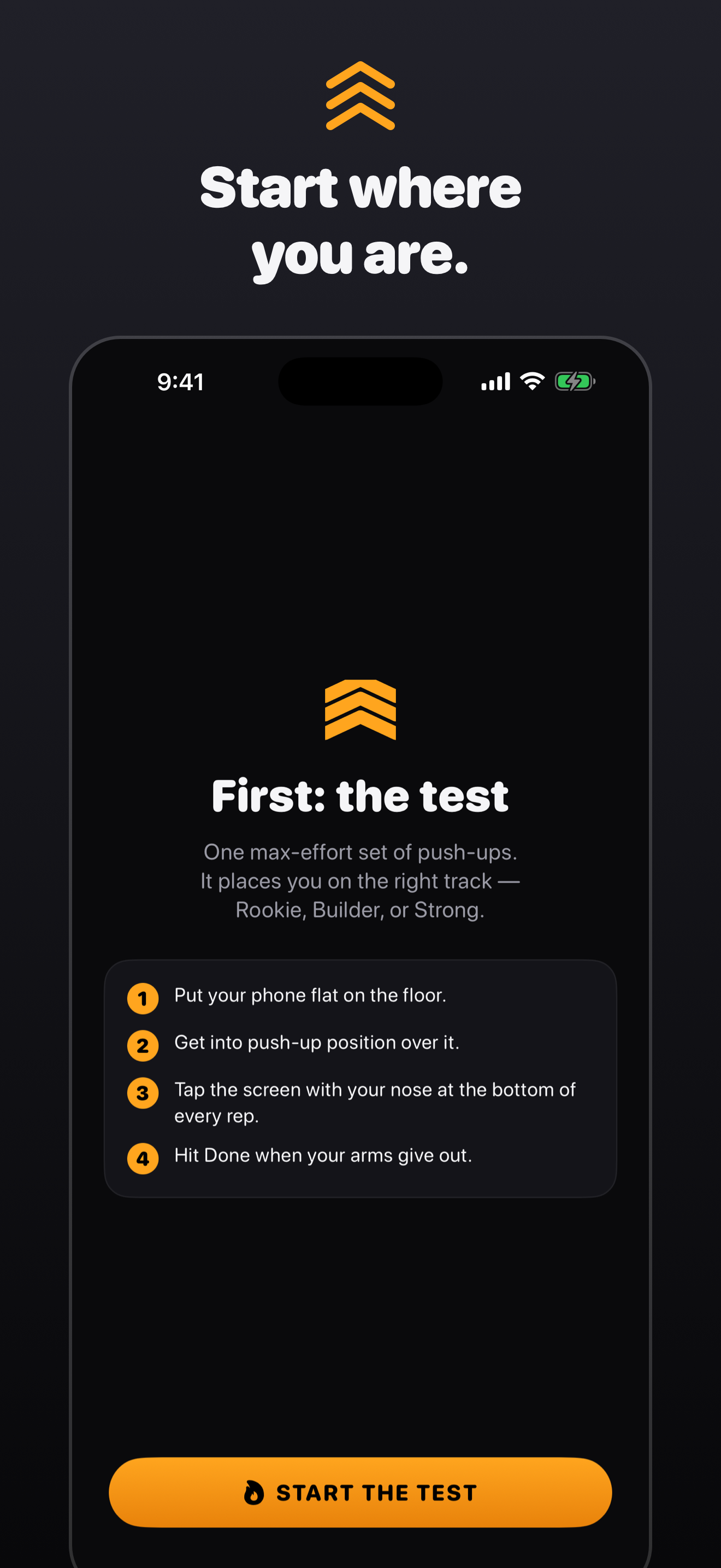 Give Me 20: Push-Up Trainer screenshot 3