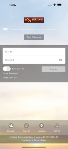 Heritage Community Bank app screenshot 2