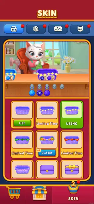 Crafty Cat: Puzzle&Knitting screenshot 4