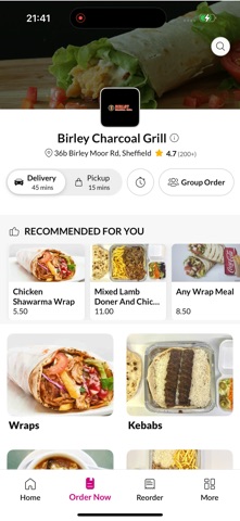 Birley Charcoal Grill screenshot