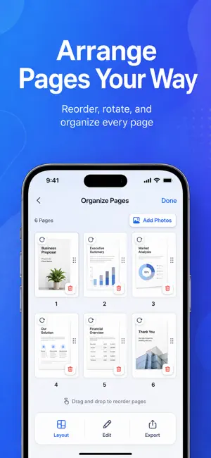 Photo to PDF: LyoPDF screenshot 2