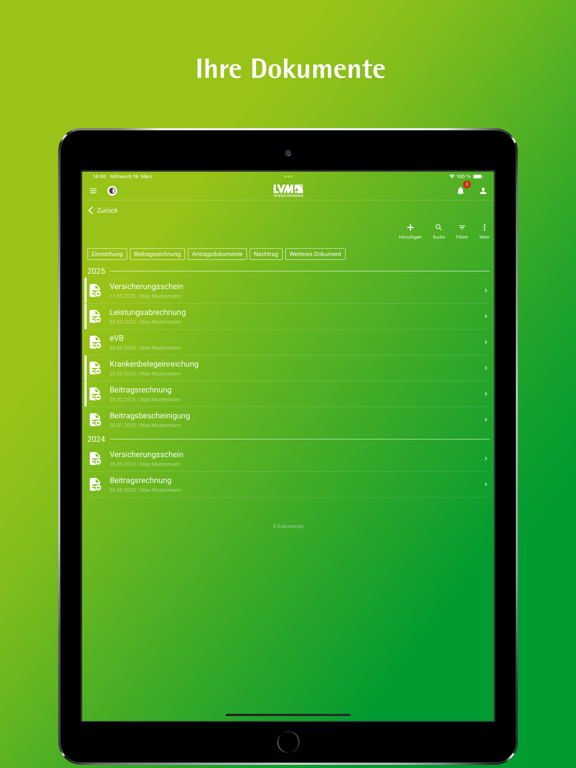 Meine LVM iPad screenshot 2