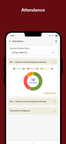Mylycean Student Portal iPhone screenshot