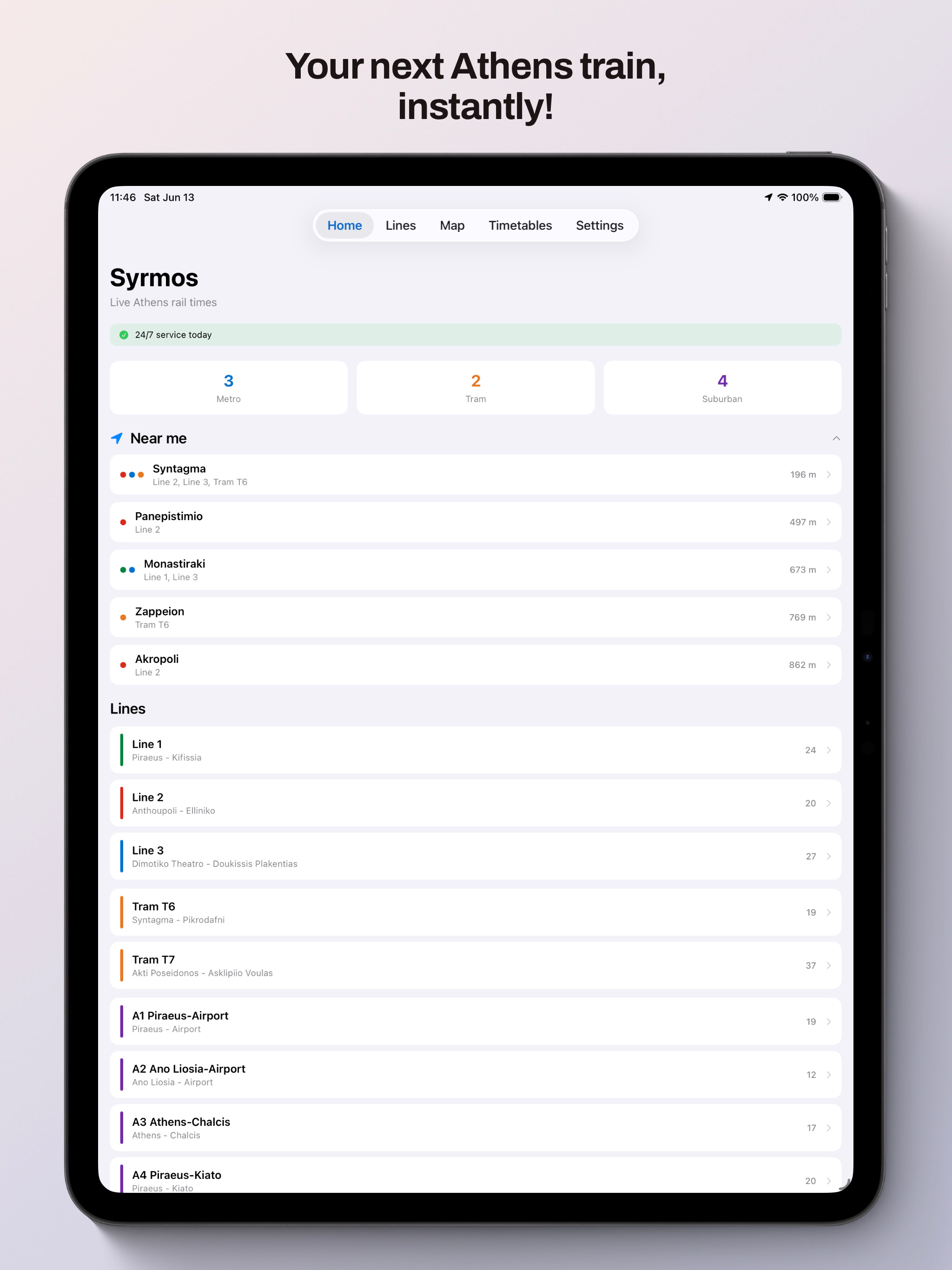 Syrmos: Greece Rail Times screenshot 7