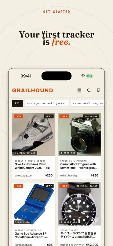 GrailHound: Marketplace Alerts screenshot 5 of 8