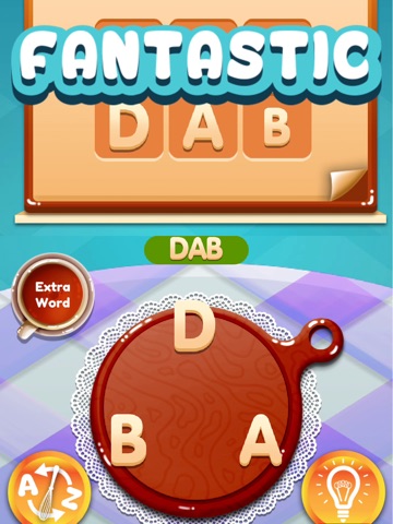 Sweet Words: Brain Puzzle Game iPad screenshot
