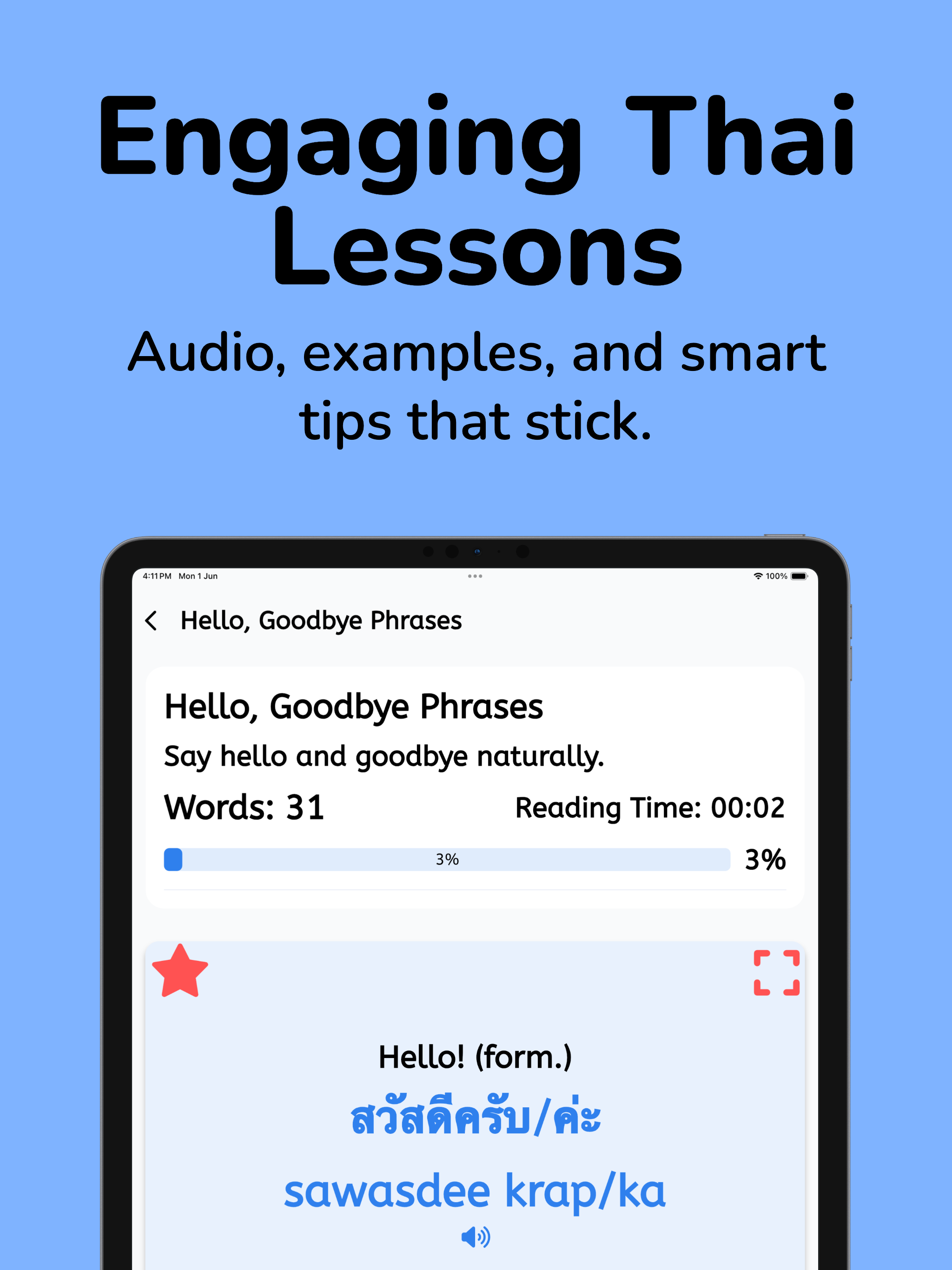 Learn Thai Beginners Offline
