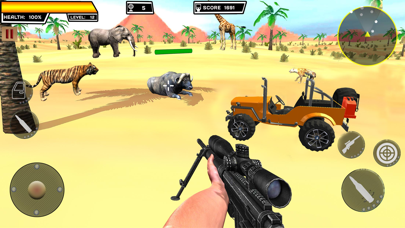 Animals Hunting 4x4 Gun Games Screenshot