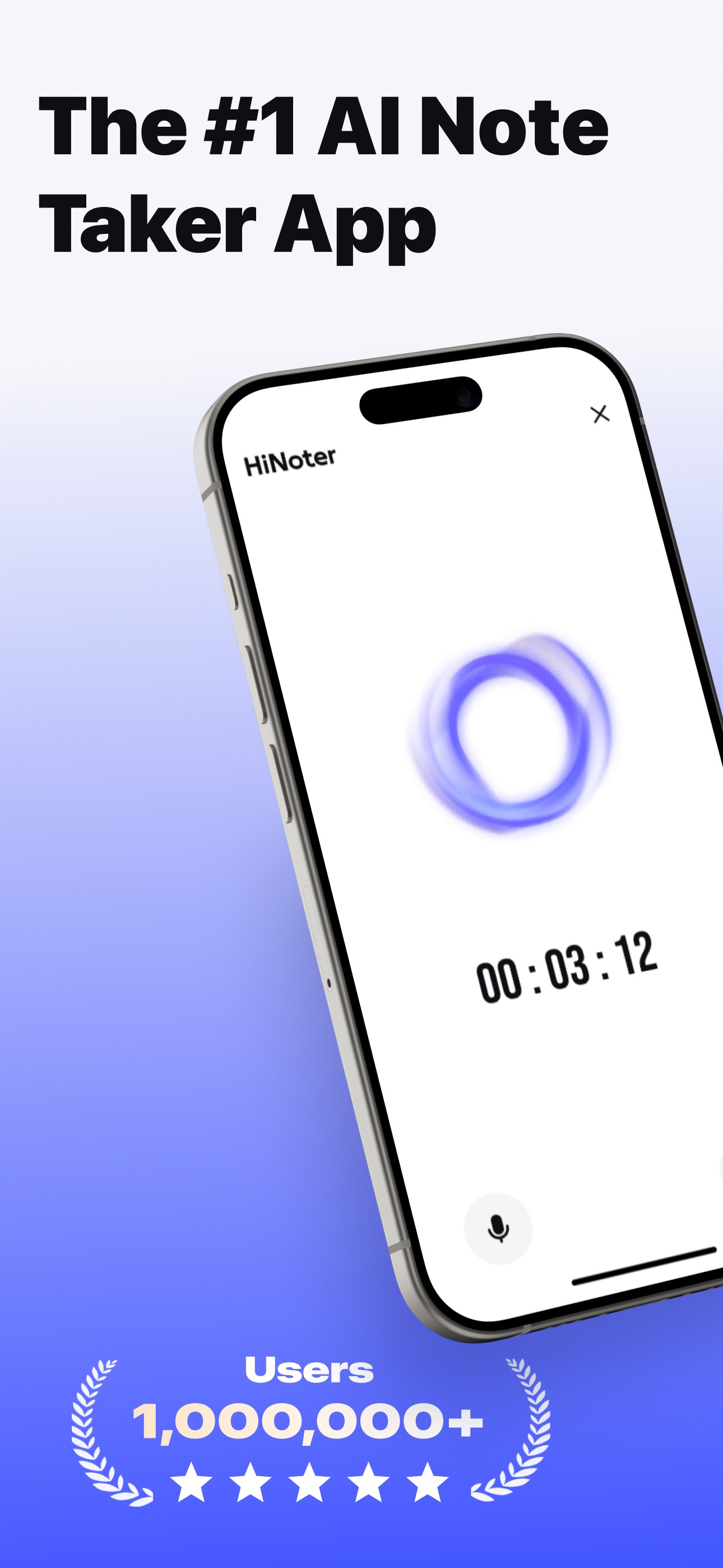 Screenshot 1 of HiNoter - AI Note Taker