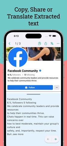 Copy Text On Screen screenshot