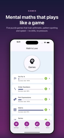 Math Games - Puzzles & Riddles screenshot 1
