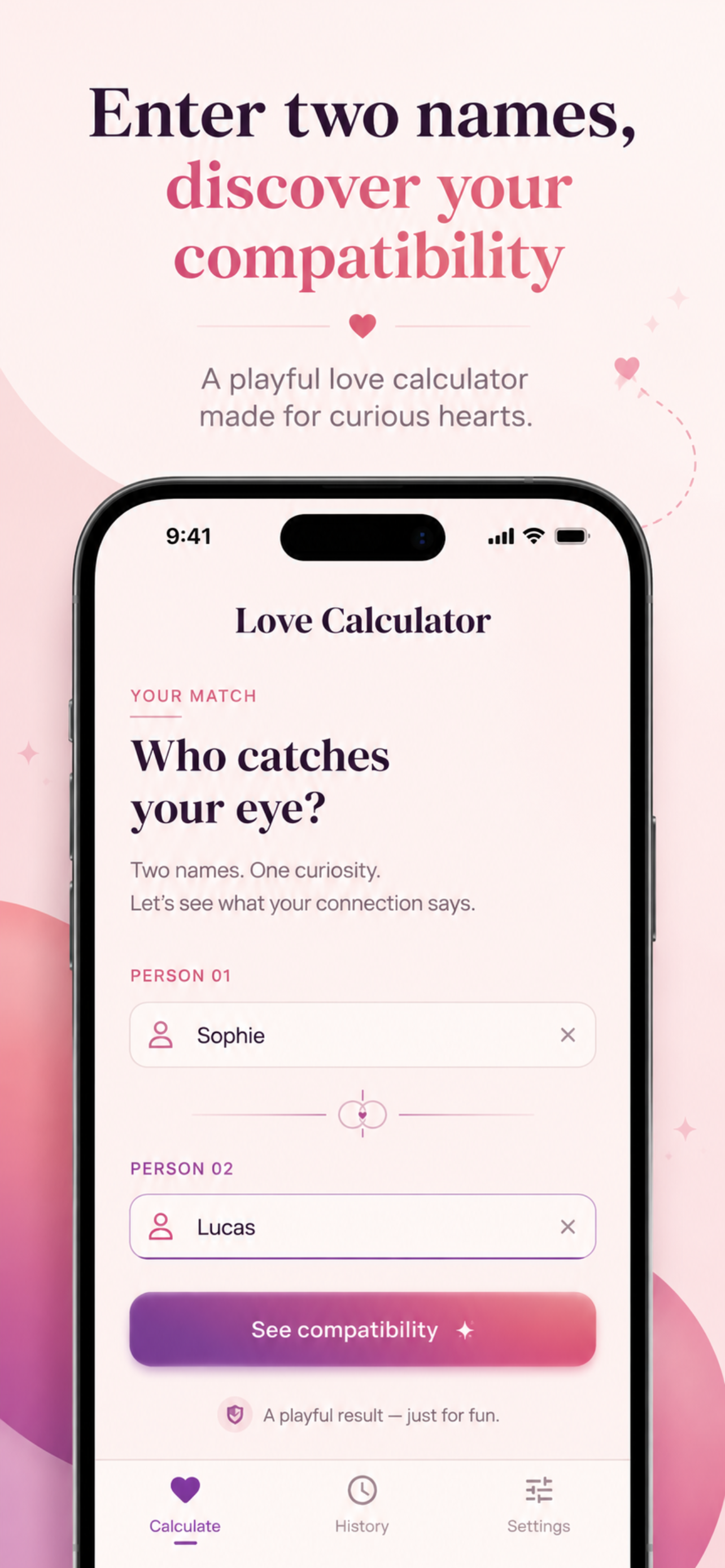 Love Test: Compatibility screenshot 2