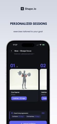 Shape.io: Gym & Nutrition Screenshot 6 of 7